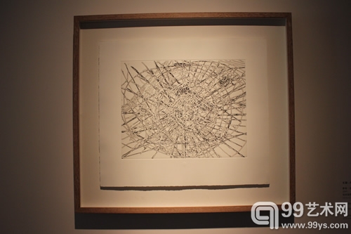 泰瑞·温特斯《无题-卢浮宫》2001 蚀刻版画
