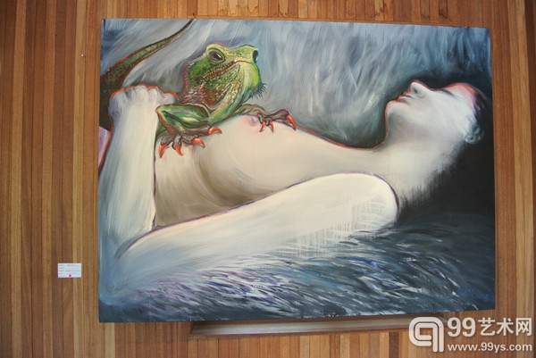 莫恩油画作品