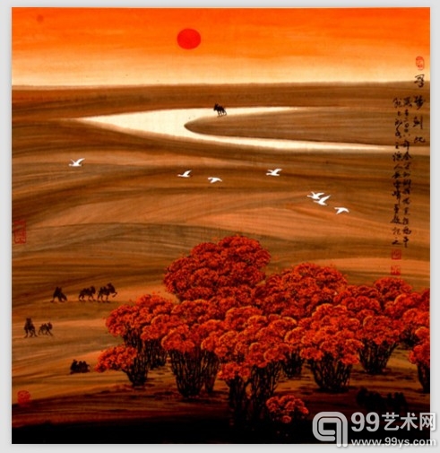 梦寻到此 重彩 