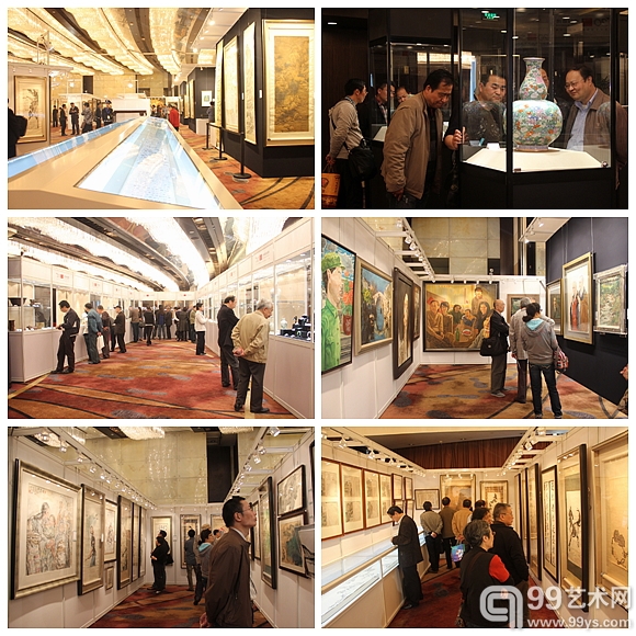 嘉德20周年庆上海精品展现场