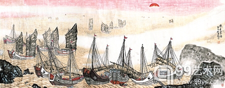 图为徐英槐画作