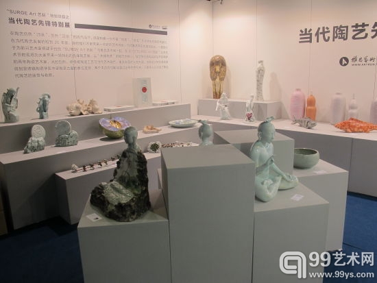 当代陶艺先锋展  展览现场