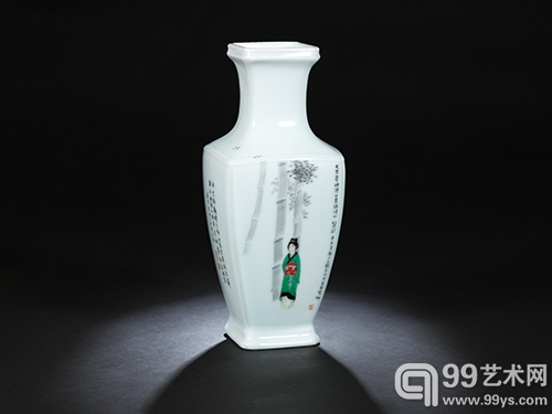 泓盛春拍现当代瓷艺精品——回归自然 大师粉彩人物山水瓷画