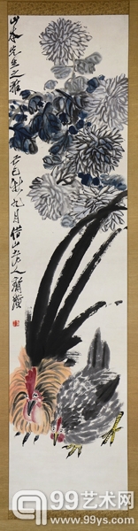 齐白石《双吉》