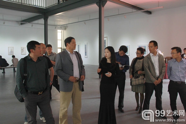 恰同学少年——首届中国青年新工笔展开幕现场