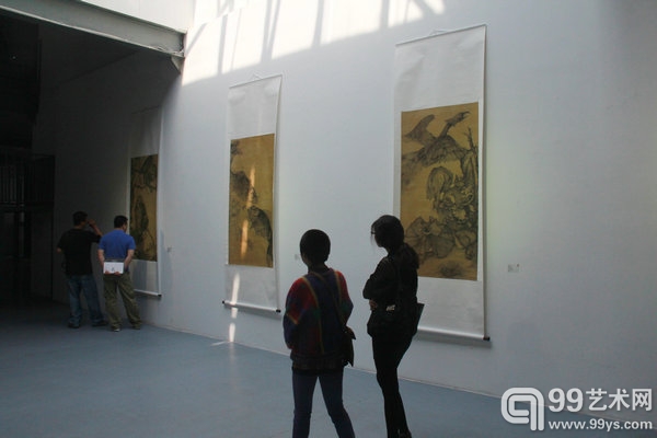 恰同学少年——首届中国青年新工笔展开幕现场