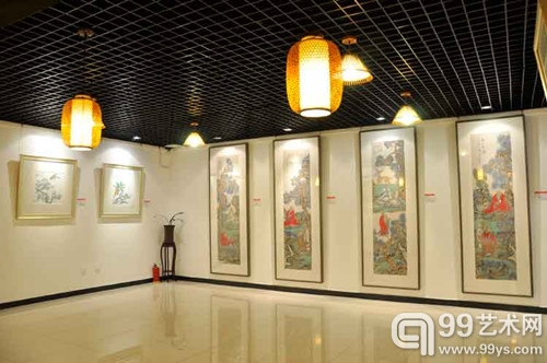 展览现场布置