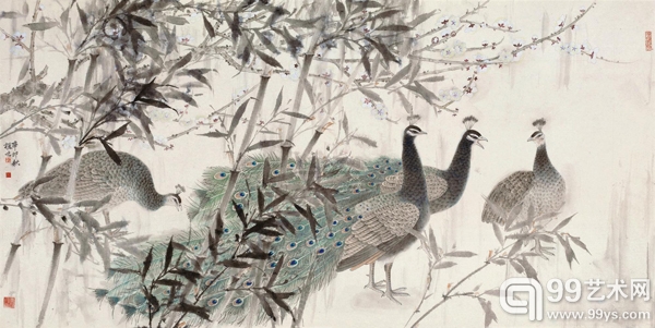 许晓彬作品，师从方楚雄。