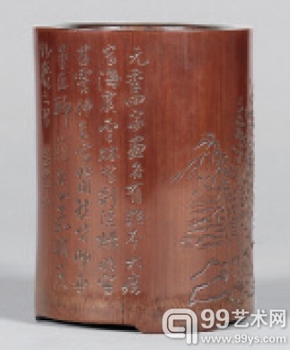 瑰器如芳——笔筒亮相中国嘉德20周年五月春拍