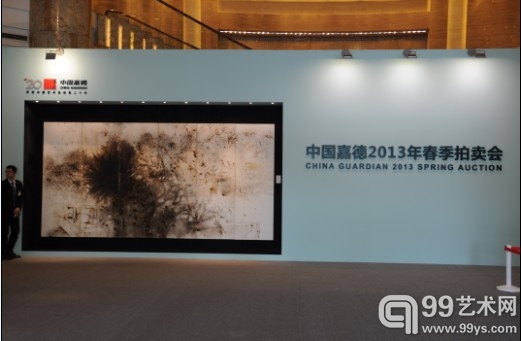 中国嘉德2013春拍预展现场