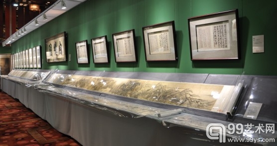 中国嘉德2013春拍预展现场-“大观”书画专场
