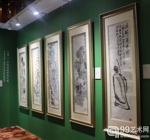 中国嘉德2013春拍预展现场-“大观”书画专场