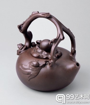 汪寅仙(b.1943) 五代同堂壶
