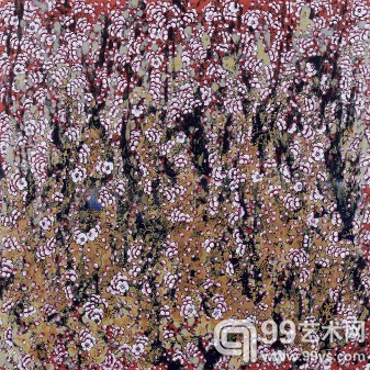 宁钢(b.1961) 红梅 高温颜色釉瓷板