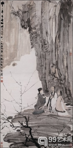 匡时“夜场”呈现多件傅抱石精品