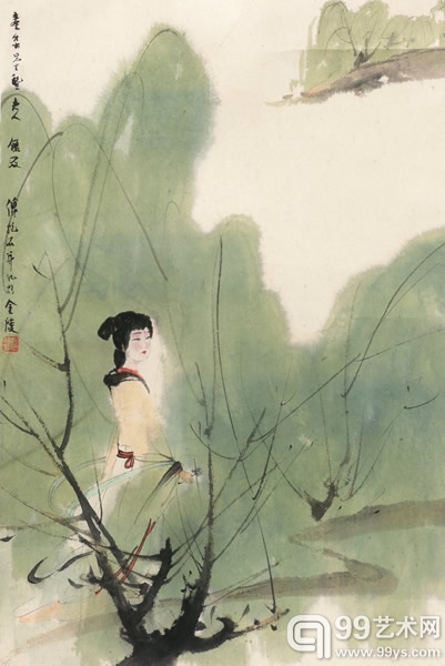 匡时“夜场”呈现多件傅抱石精品