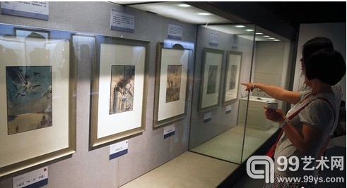 梁又铭抗战画作展