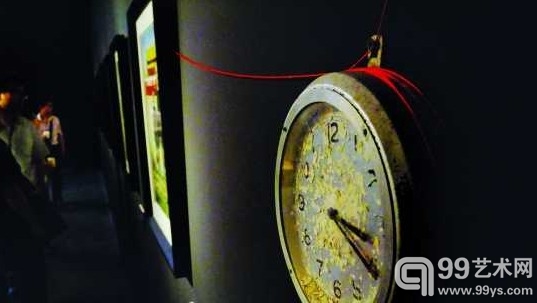 展览是对“时间”的反思。冯嘉安 摄
