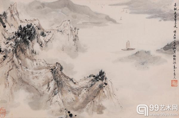 拍卖行首度登陆淘宝网 保利首期拍卖傅抱石家族作品