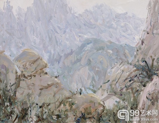 《崂山》70×90cm
