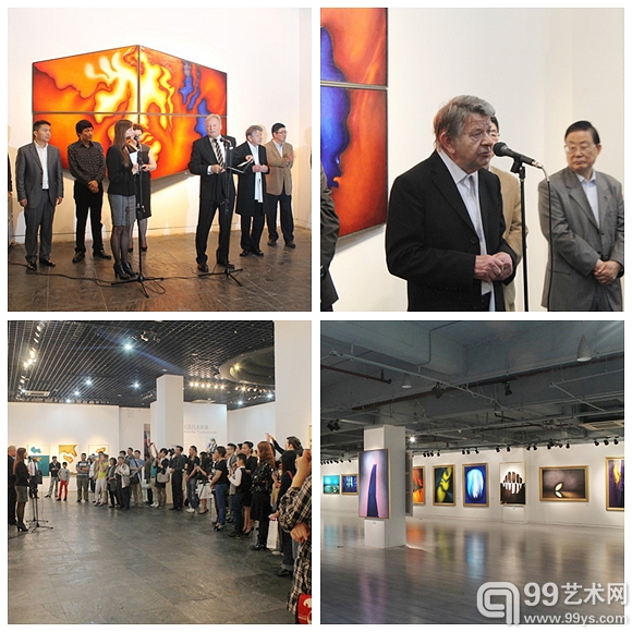 三个景观：云、鸟、水——谢比亚托夫斯基作品展 现场