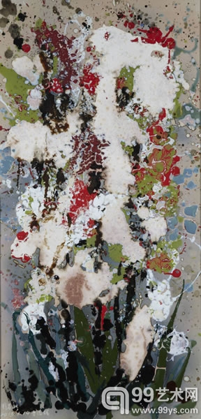 沸腾56cmX112cm