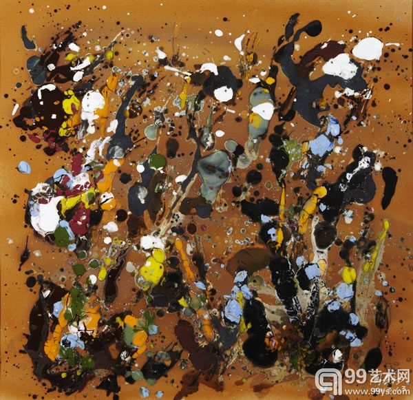 流金铄石80cmX80cm