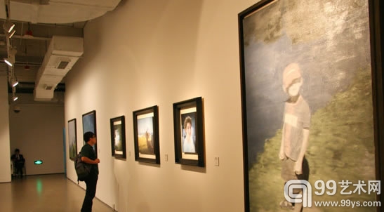 “春天来了——袁庆一油画作品展” 现场