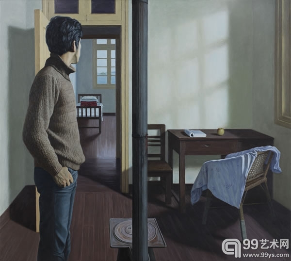 春天来了_150x135cm_布面油画_1984和2003