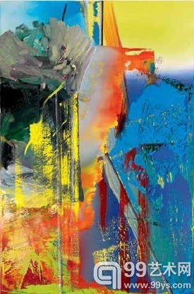 格哈德‧里希特（Gerhard Richter）之《抽象画》