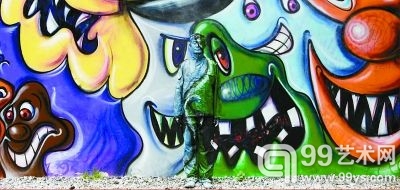 刘勃麟画展开幕式请柬上的作品