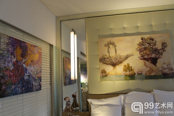 涵艺术参展作品
