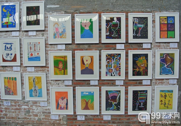 “精彩世界”儿童画展作品