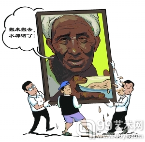 到处忙赶场：《父亲》很无奈