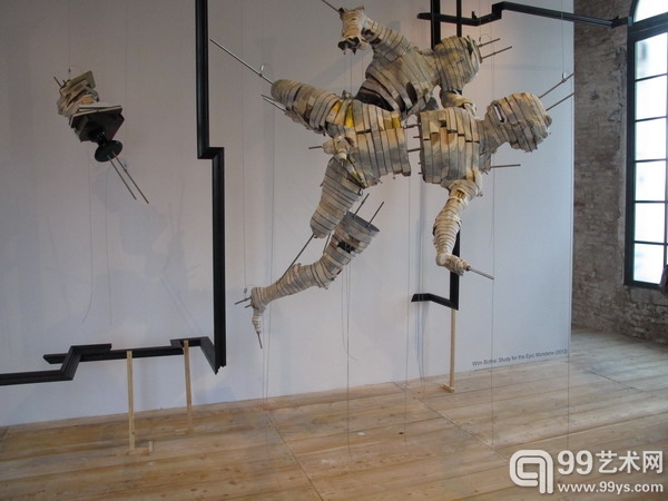 南非国家馆展览现场展出作品