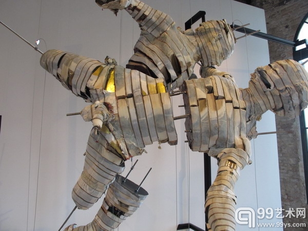 南非国家馆展览现场展出作品