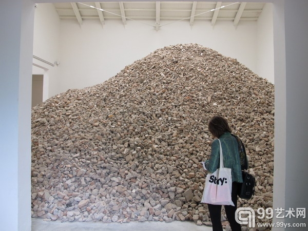 西班牙国家馆展览现场展出作品