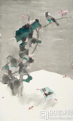 保利贵宾部线上展览之四：意图的设计——涂少辉花鸟作品展正式上线