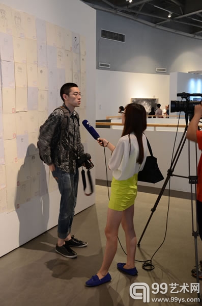 “复调——二十一种状态”展览现场