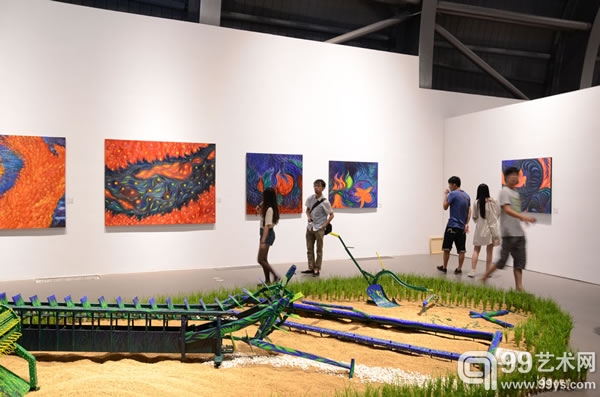 “复调——二十一种状态”展览现场