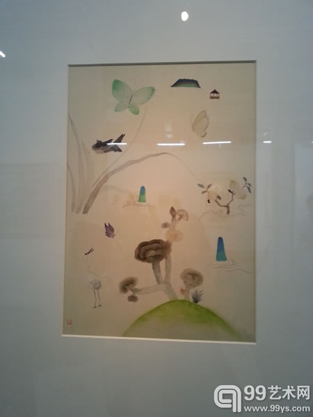 “水墨的逻辑”展览现场