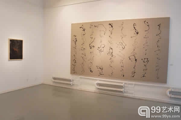 《笔阵图》陈伟农个展展览现场