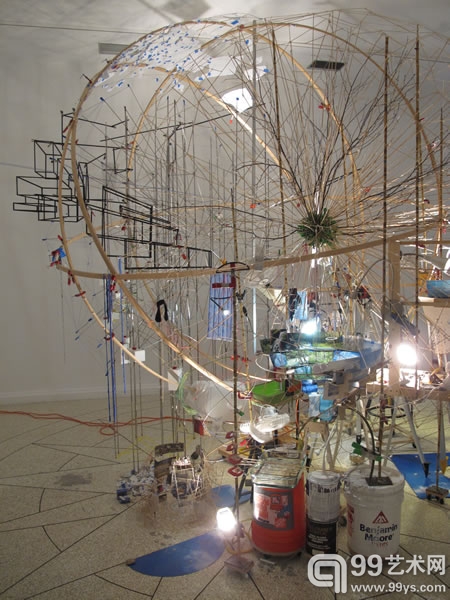 美国国家馆展览现场展出作品