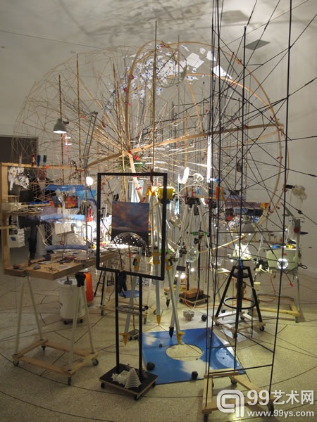 美国国家馆展览现场展出作品