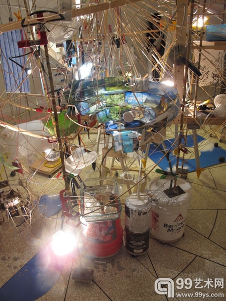 美国国家馆展览现场展出作品