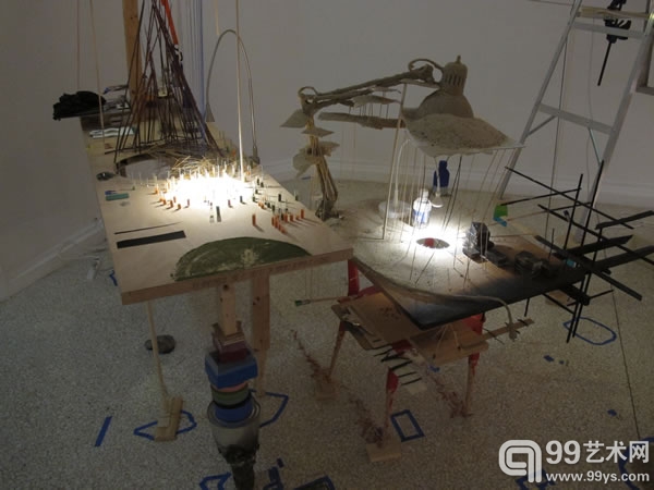 美国国家馆展览现场展出作品