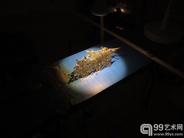 美国国家馆展览现场展出作品