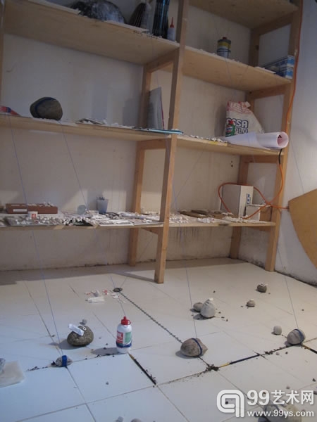 美国国家馆展览现场展出作品