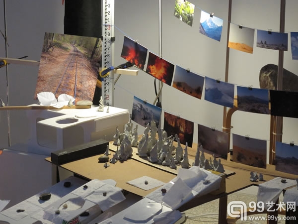 美国国家馆展览现场展出作品