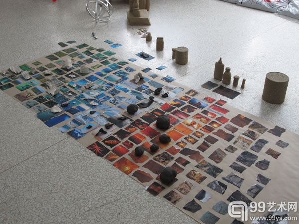 美国国家馆展览现场展出作品
